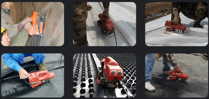 Geomembrane Welding Machine CRW-800 Geomembrane Welding Machine CRW-800